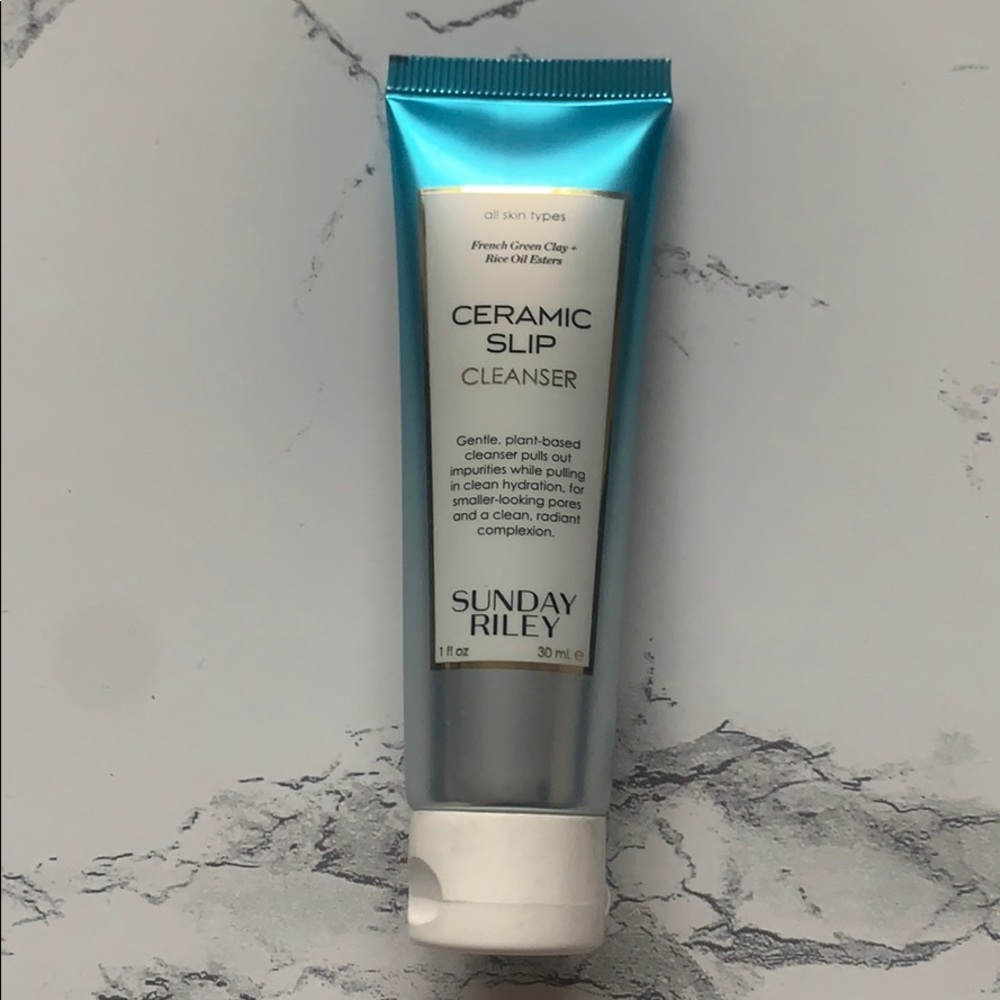 5/$25 Sunday Riley Ceramic Slip Cleanser 30ml